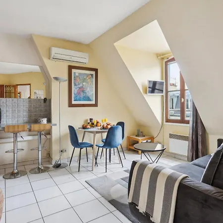 Apartament 1Br Apartment By Eiffel Tower Paryż